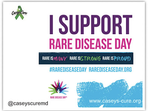 I support rare disease day